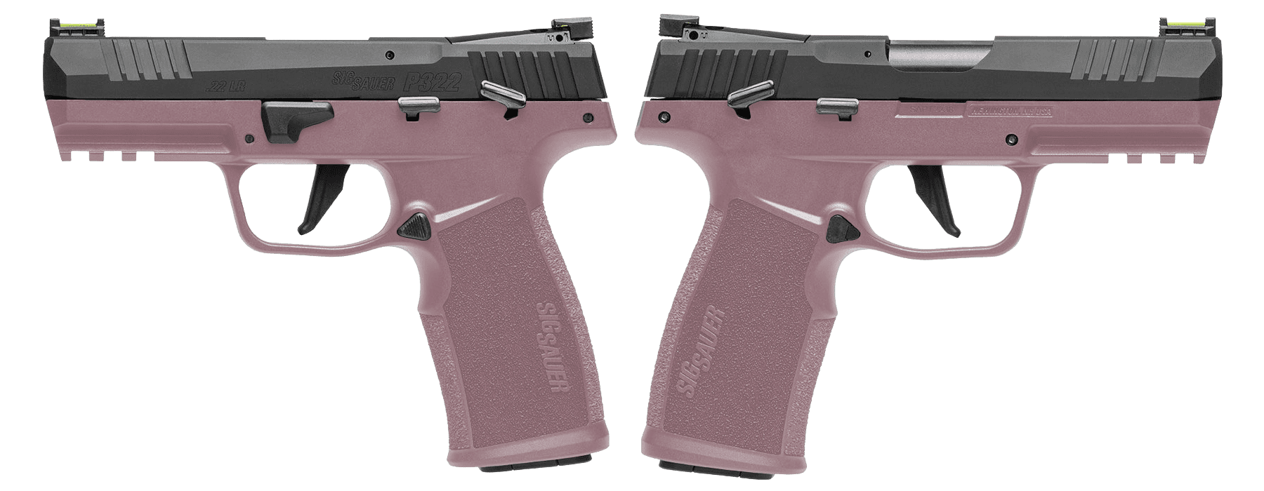 SIG SAUER P322C 22LR PSTL THRD BBL, O.R. 2-20RD ROSE GOLD - ORION EXCLUSIVE