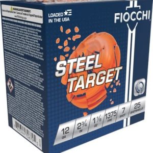 FIOCCHI 12GA 23/4" 11/8OZ #7 STEEL