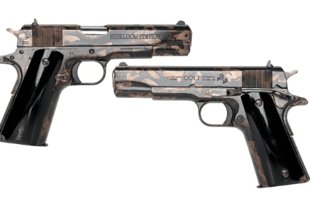 COLT HEIRLOOM 1911 GOVERNMENT 38 SUPER 5" PSTL 1-9RD MAG 1-300 MADE