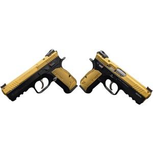 CZ SHADOW II COMPACT 9MM PISTOL GOLD 4" 2-15RD MAGS