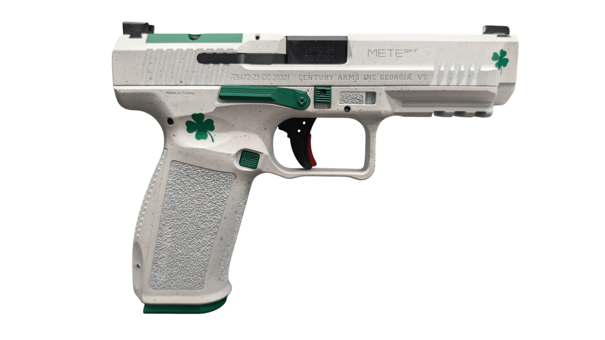 CENTURY CANIK METE SFT LUCKY 9MM BLK PSTL 4.46 BRL 1-18RD MAG