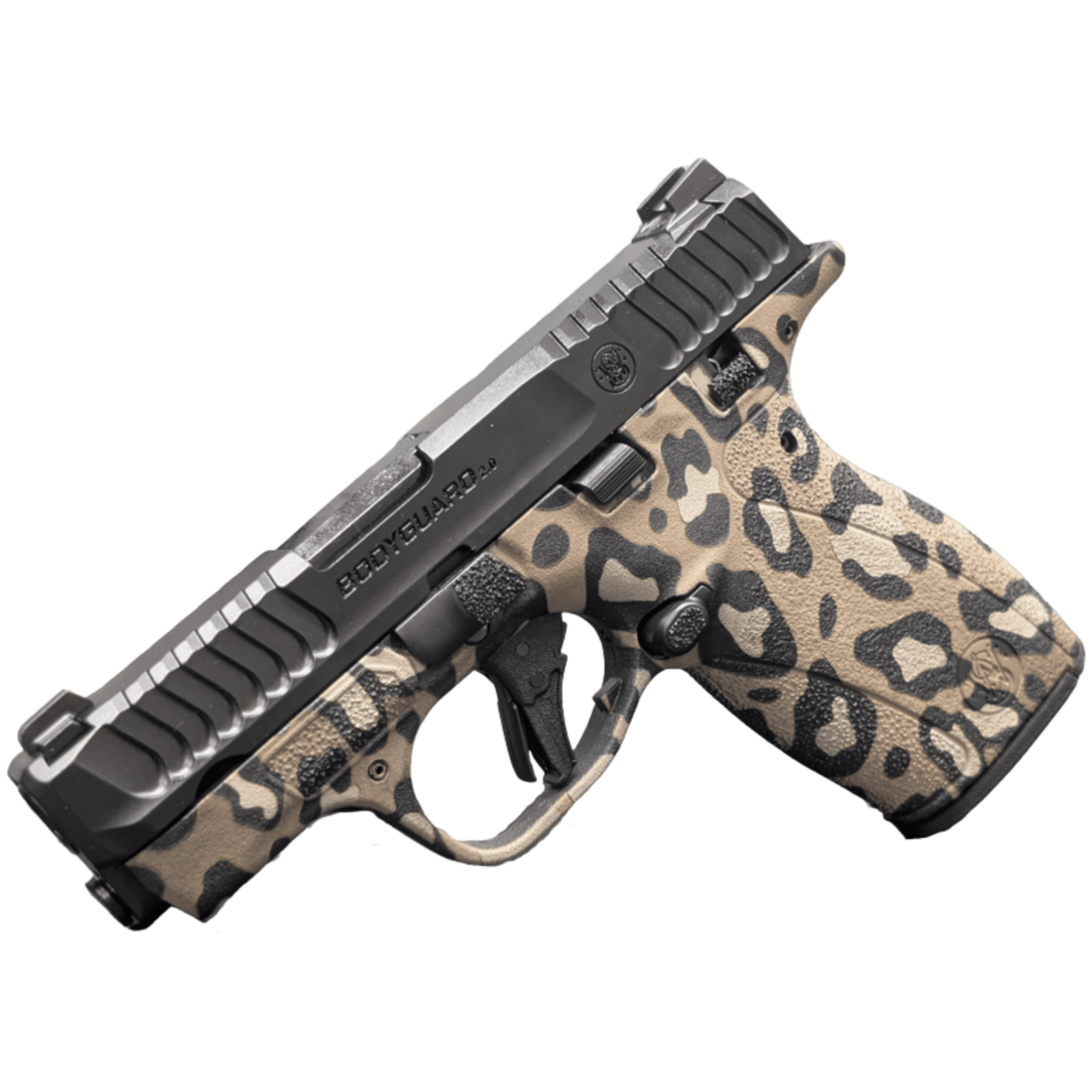 SMITH & WESSON BODYGUARD 2.0 MS LEOPARD PRINT 380ACP 2.75" BLK 1-10RD 1-12RD