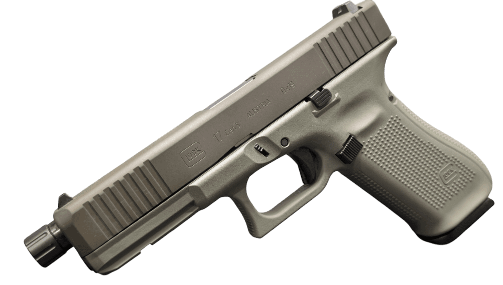 GLOCK 17 GEN 5 9MM TWO TONE ODG PISTOL 4.49" 3-15RD MAGS
