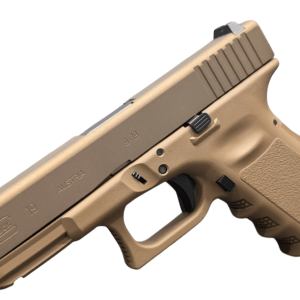 GLOCK 19 GEN 3 2 TONE TACTICAL 9MM PISTOL 4.01" FXD 5.5lb 2-15RD MAGS