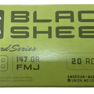 BLACK SHEEP .308 147 GRAIN FMJ 20RD BOX 27BX PER CASE