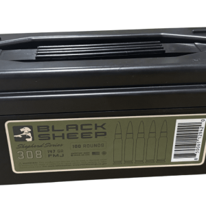 BLACK SHEEP 308 147GR FMJ 100RD AMMO CAN