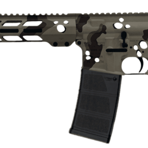 POF P-15 BASE RIFLE CHOCOLATE CHIP 5.56 16.5"BBL, 15"MLOK RAIL, DIRECT IMPENGMENT 1-30RD MAGAZINE