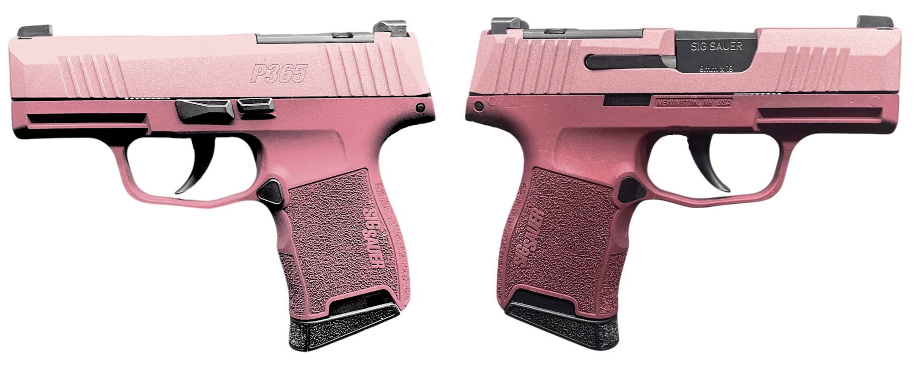 SIG SAUER P365 9MM PISTOL 3.10" OPTIC READY TWO TONE BLUSH 2-10RD