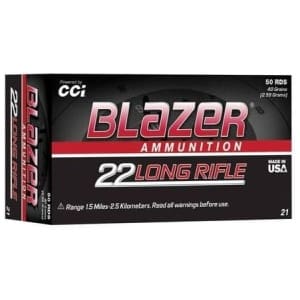 CCI 22 LR 40 GR LRN (PAPER) * 50 RD/BX 100 BX/CS
