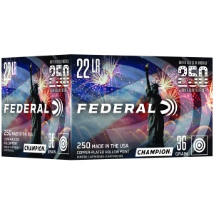 FEDERAL 22LR 36GR CPHP  250TH 250RD/BX 10BX/CS