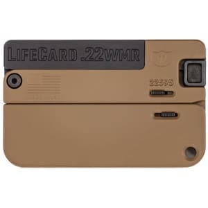 TRAILBLAZER FIREARMS LIFECARD 22MAG BLACK/BROWN