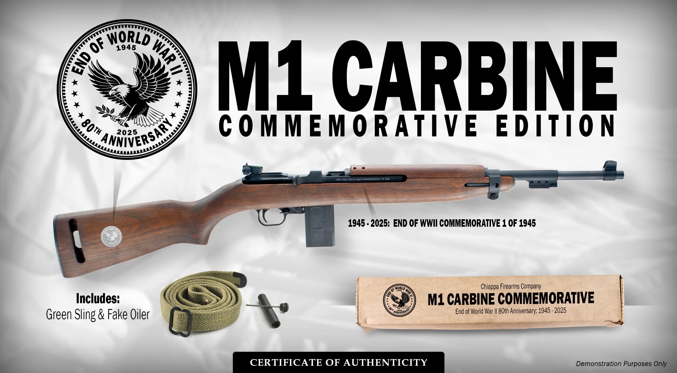 CHIAPPA FIREARMS M1-22 CARBINE 22LR 80TH ANNIV