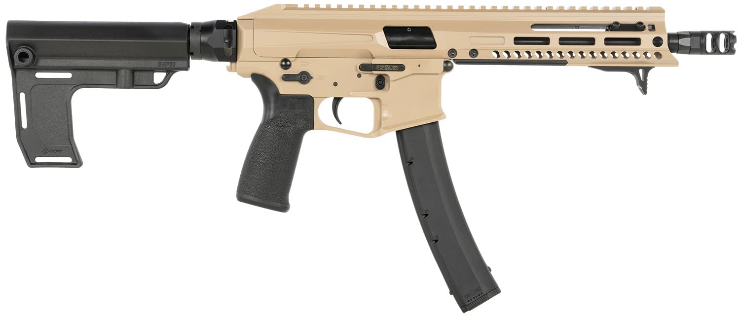 POF USA PHOENIX PSTL 9MM 8" FDE BRACE#
