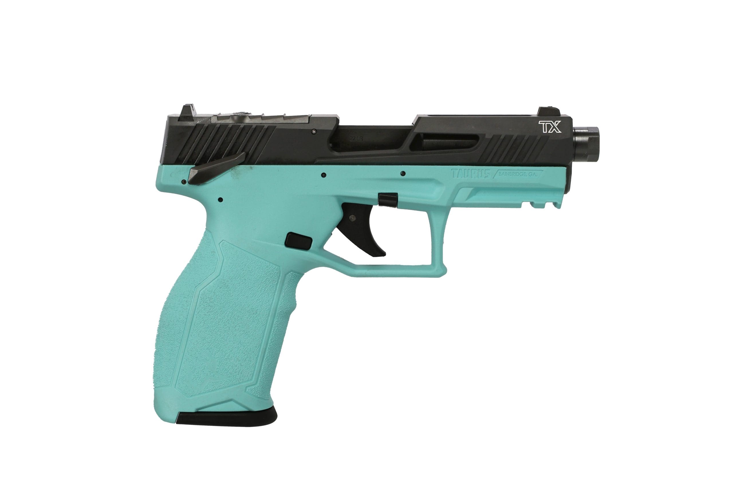 TAURUS TX22G2 22LR BK/CYAN 10+1 OR