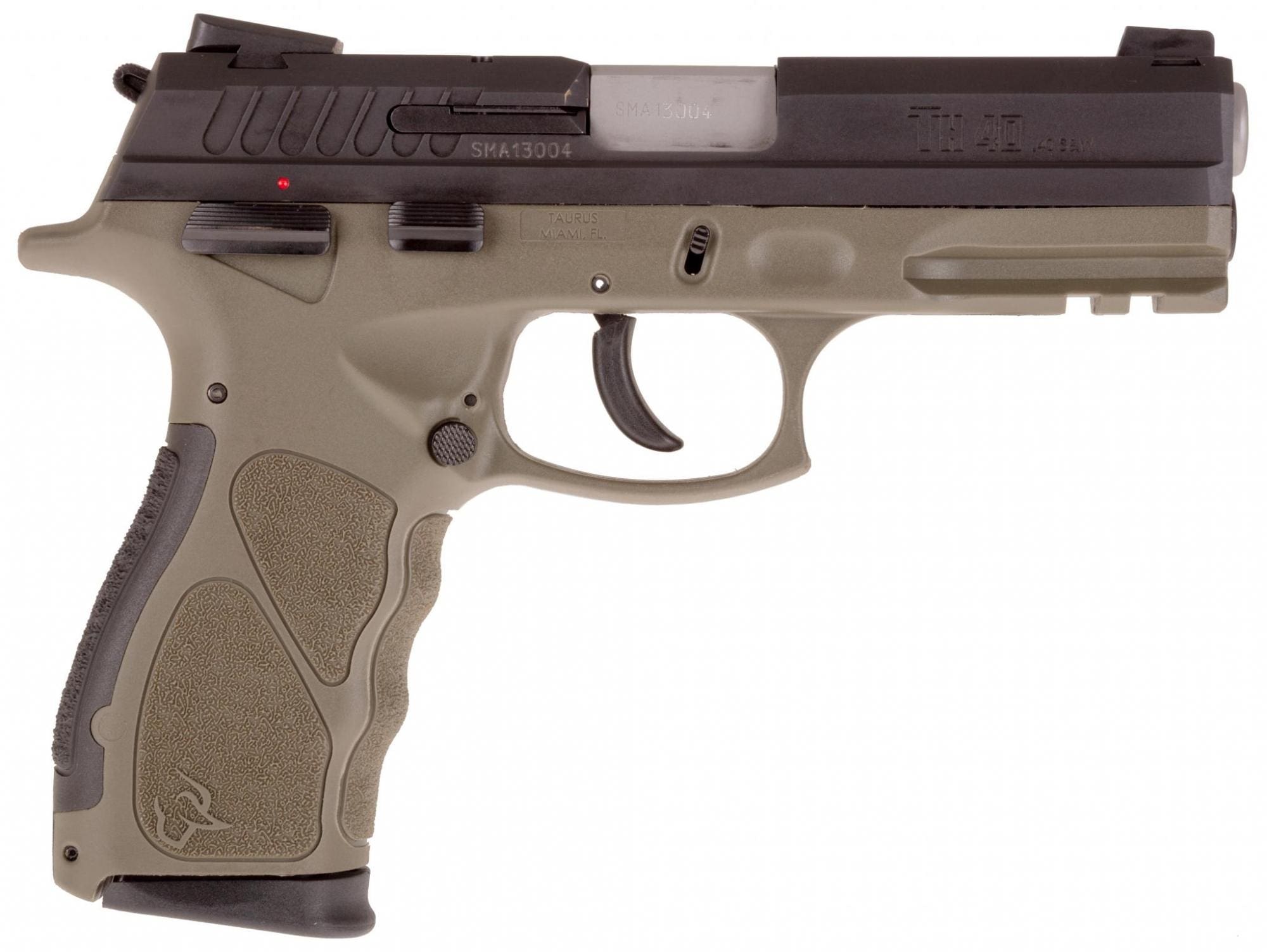 TAURUS TH40 40S&W BLK/ODG 4.3" 15+1