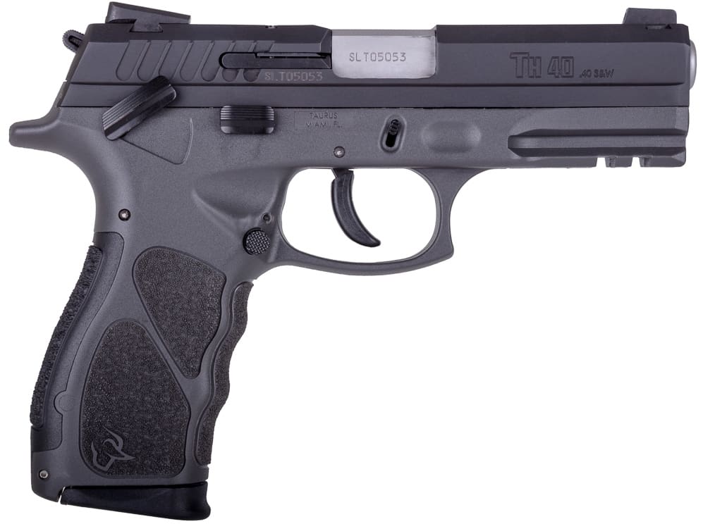 TAURUS TH40 40S&W BLK/GRAY 4.3" 15+1