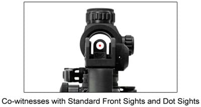 UTG CARRY HANDLE ASSEMBLY - W/SIGHT PICATINNY MOUNT - Image 3