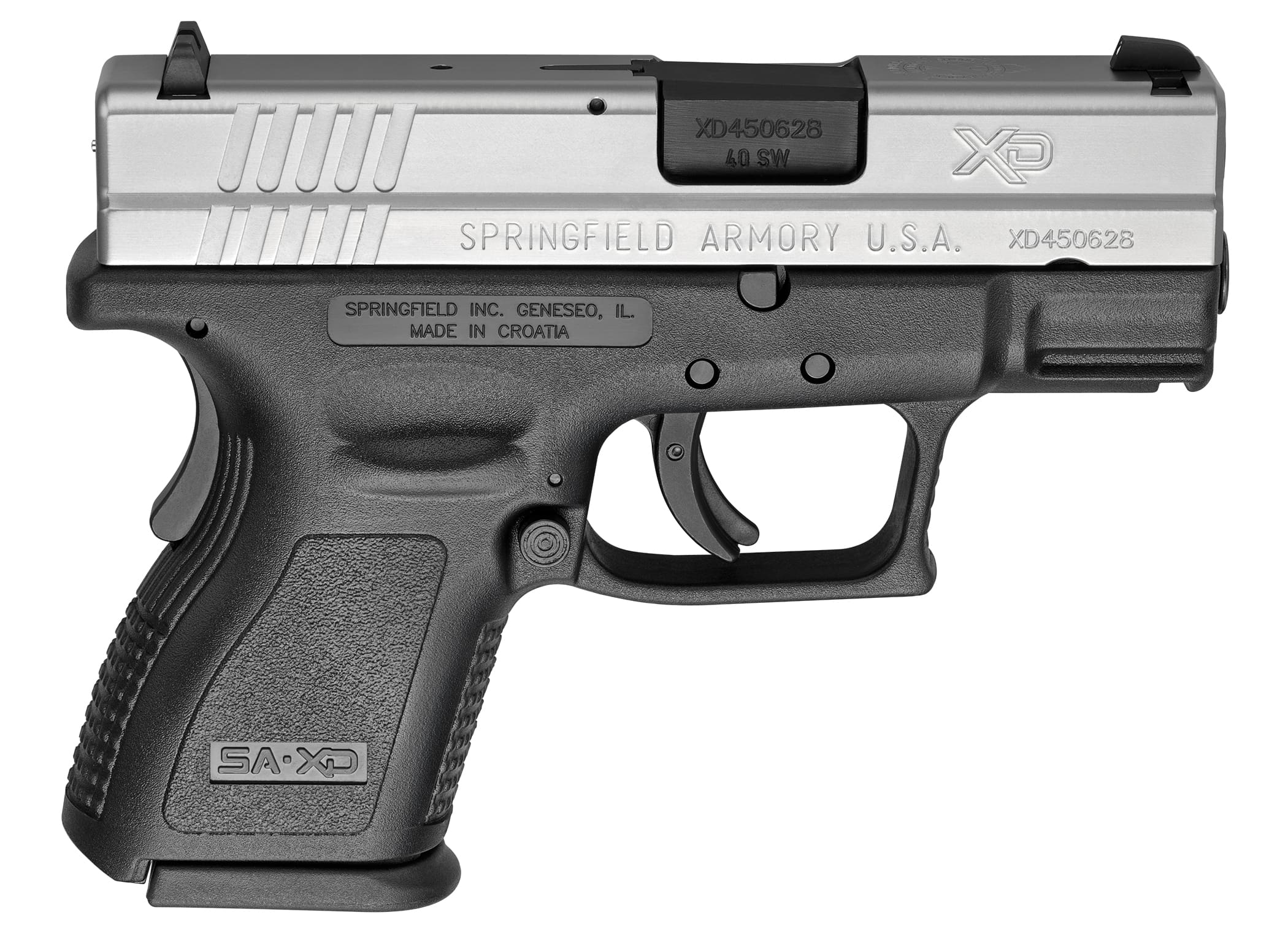SPRINGFIELD ARMORY XD SUB-COMPACT 40SW BT 9+1