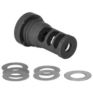 YHM QD MUZZLE BRAKE ASSEMBLY - 5.56MM FOR 1/2X28 THREADS
