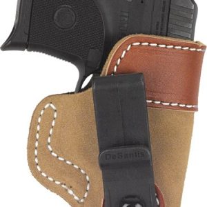 DESANTIS SOFT TUCK HOLSTER IWB - RH LEATHER SIG P938 NATURAL