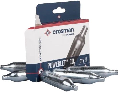 CROSMAN CO2 POWERLET CARTRIDGE - 12G 5CT