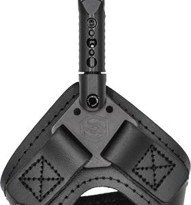 SCOTT RELEASE ASPEN SINGLE JAW - BLACK LEATHER BUCKLE STRAP