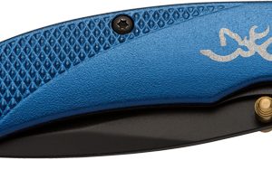 BROWNING KNIFE PRISM III FLDNG - HUNTER 2.38" BLADE BLUE ALUM