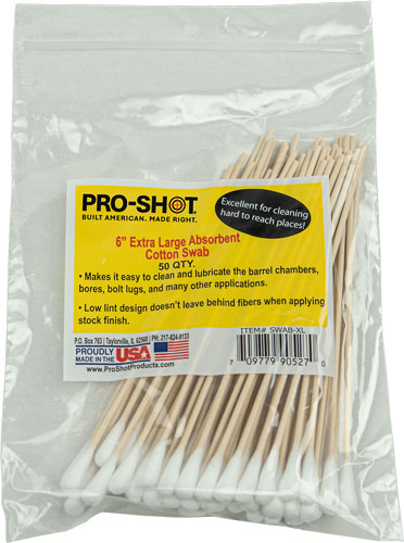PRO SHOT ACTION TOOL COTTON - SWAB REFILS 50PK
