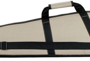 BULLDOG PLUS RIFLE CASE 48" - TAUPE W/ BLACK 3 POCKETS