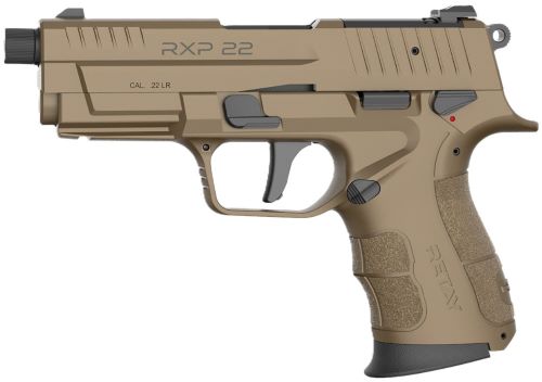 RETAY USA RXP22 22LR PISTOL - 2-13RD MAGS THREADED FDE