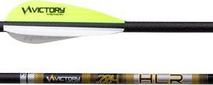 VICTORY ARCHERY HLR ELITE - 350 ARROW FLETCHED 6PK