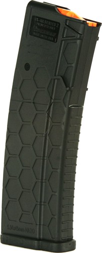 HEXMAG MAGAZINE AR-15 5.56X45 - 30RD BLACK POLYMER SERIES 2