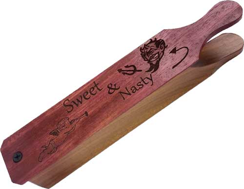 PITTMAN GAME CALLS BOX CALL - SWEET N NASTY DOUBLE SIDED