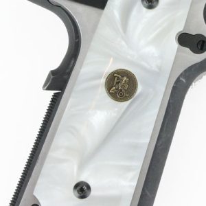 PACHMAYR GRIPS 1911 FULL SIZE - WHITE PEARL SMOOTH