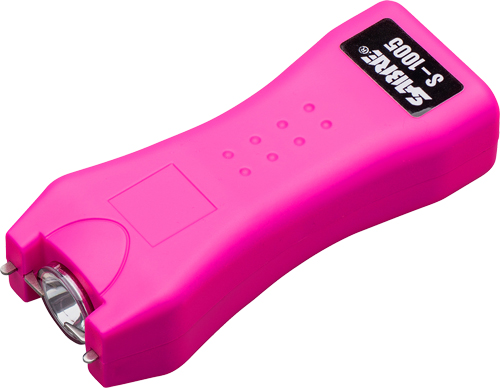 SABRE STUN GUN FLASHLIGHT MINI - W/HOLSTER 1.600uC PINK