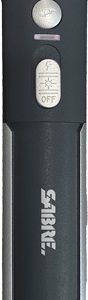 SABRE STUN GUN/FLASHLIGHT - ALARM W/ CASE 1.720uC BLACK