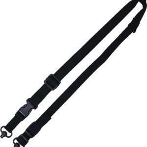 TAC SHIELD SLING 2N1 WARRIOR - QD PUSH BUTTON PADDED BLACK