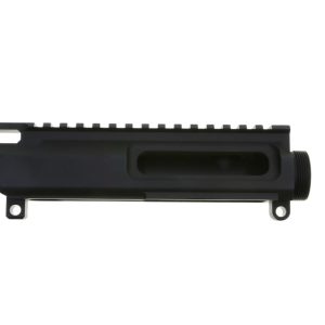Wraithworks Billet Slick Side AR-15 Upper Receiver - Black | No Forward Assist or Brass Deflector