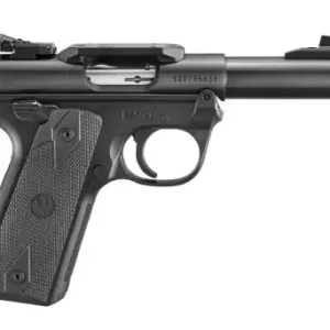 RUGER MARK IV 22/45 AMERICAS 250TH ENGRAVED 22LR PISTOL 4.4" T.B. BLACK 2-10RD MAGS
