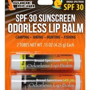 DDW LIP BALM W/SPF-30 ODORLESS - MOISTURIZING 2PK
