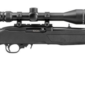 RUGER 10/22 CARB 22LR BL/SYN SCPE TB
