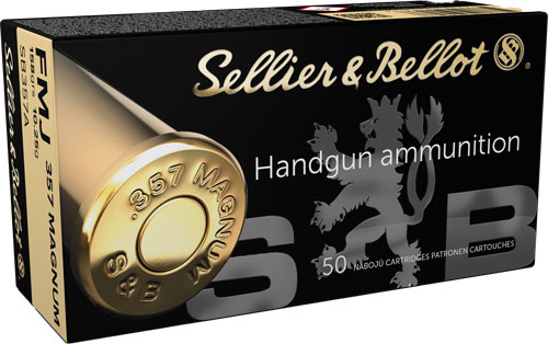 S&B 357 MAG 158GR FMJ-RN - 50RD 20BX/CS