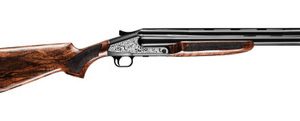 ATI 3B SGT ATIGKOF123B18 12 Gauge 18" 3 Barrel Shotgun 3.5" Chamber Silver Engraved Receiver Wood