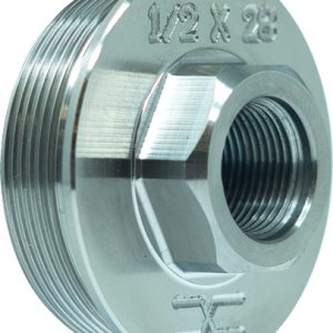 FAXON 1/2X28 DIRECT THREAD TO - HUB ADAPTER TITANIUM