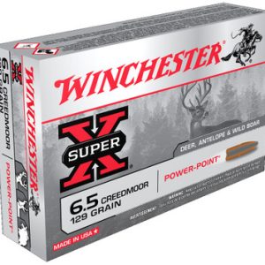 Winchester 6.5 Creedmoor Ammunition Super-X 129 Grain Power Point 20 Rounds
