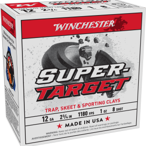 WINCHESTER 12G 2-3/4" #8 SPR TRGT XTR LGHT 1OZ 25RD/250
