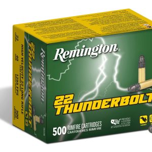 REMINGTON THUNDERBOLT®  22 LR, HV 40GR RN 500 RD/BX 10 BX/CS