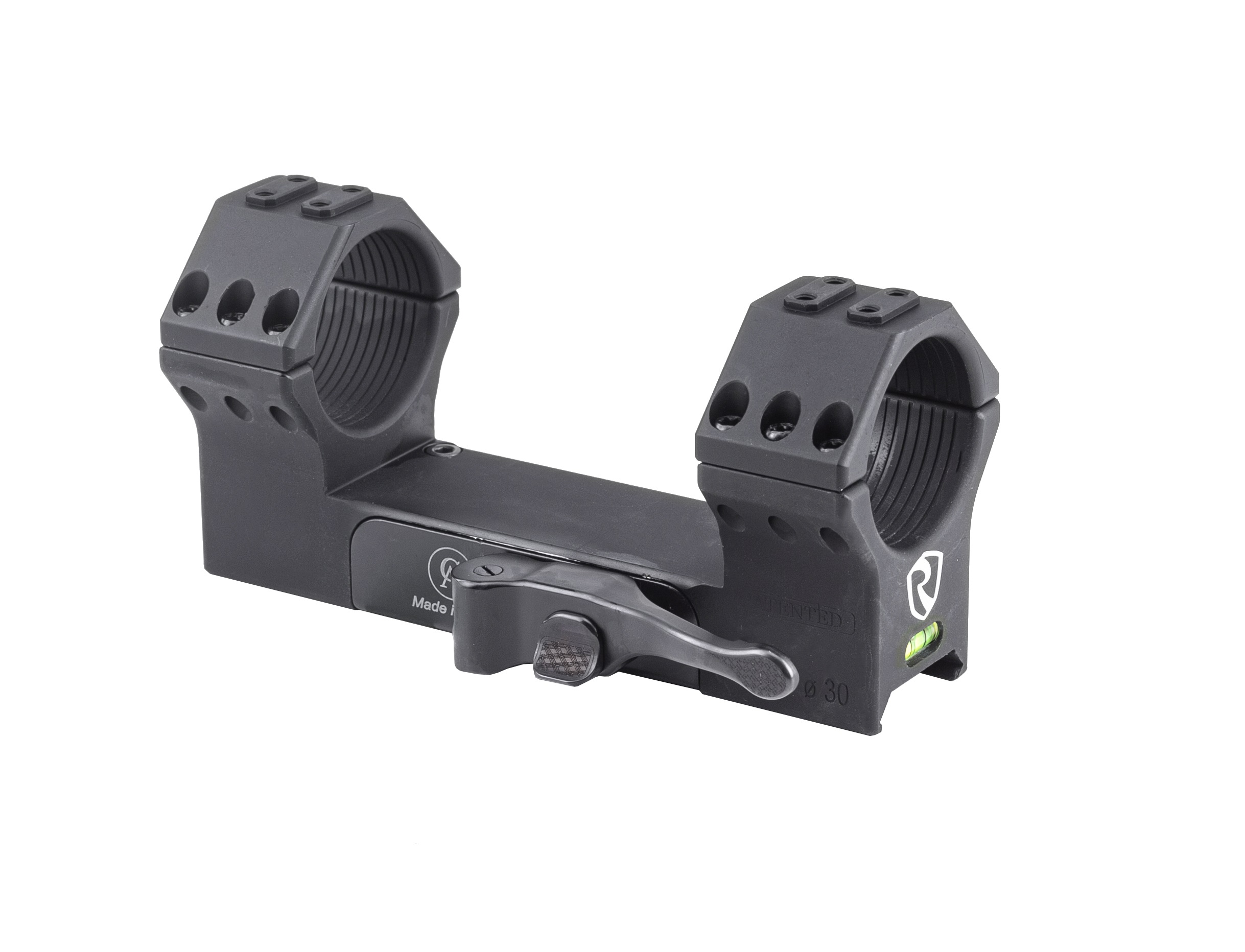 RITON OPTICS PICATINNY MOUNT 30MM QD 0MOA