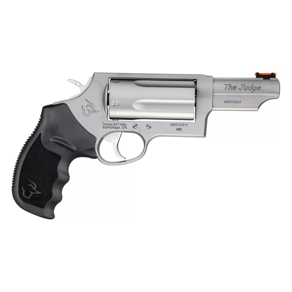 TAURUS JUDGE 45LC/410 3″ 3″ FS – 5-SHOT STAINLESS RUBBER