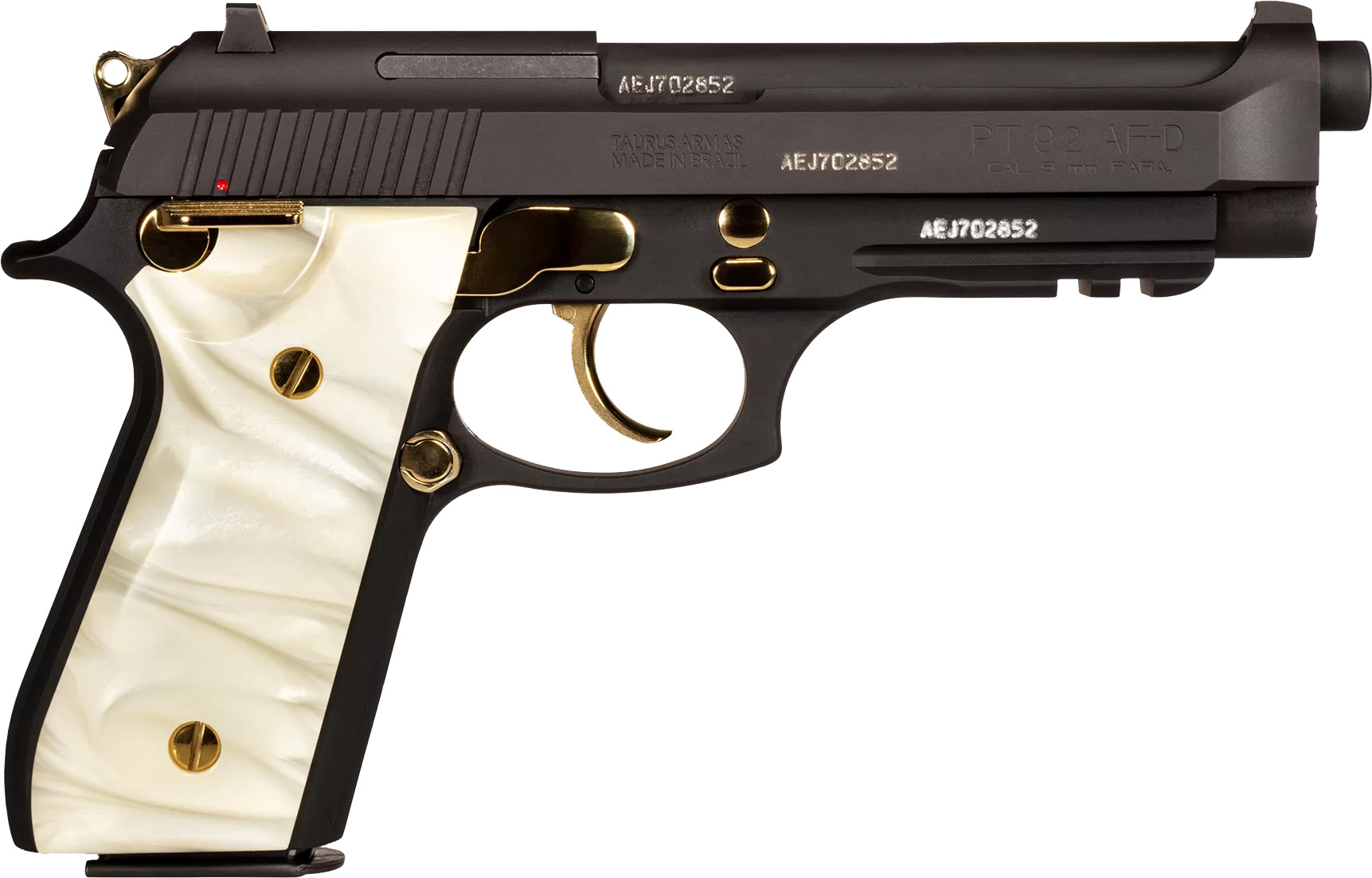 TAU PT92 9MM DA PST 17RD 5B